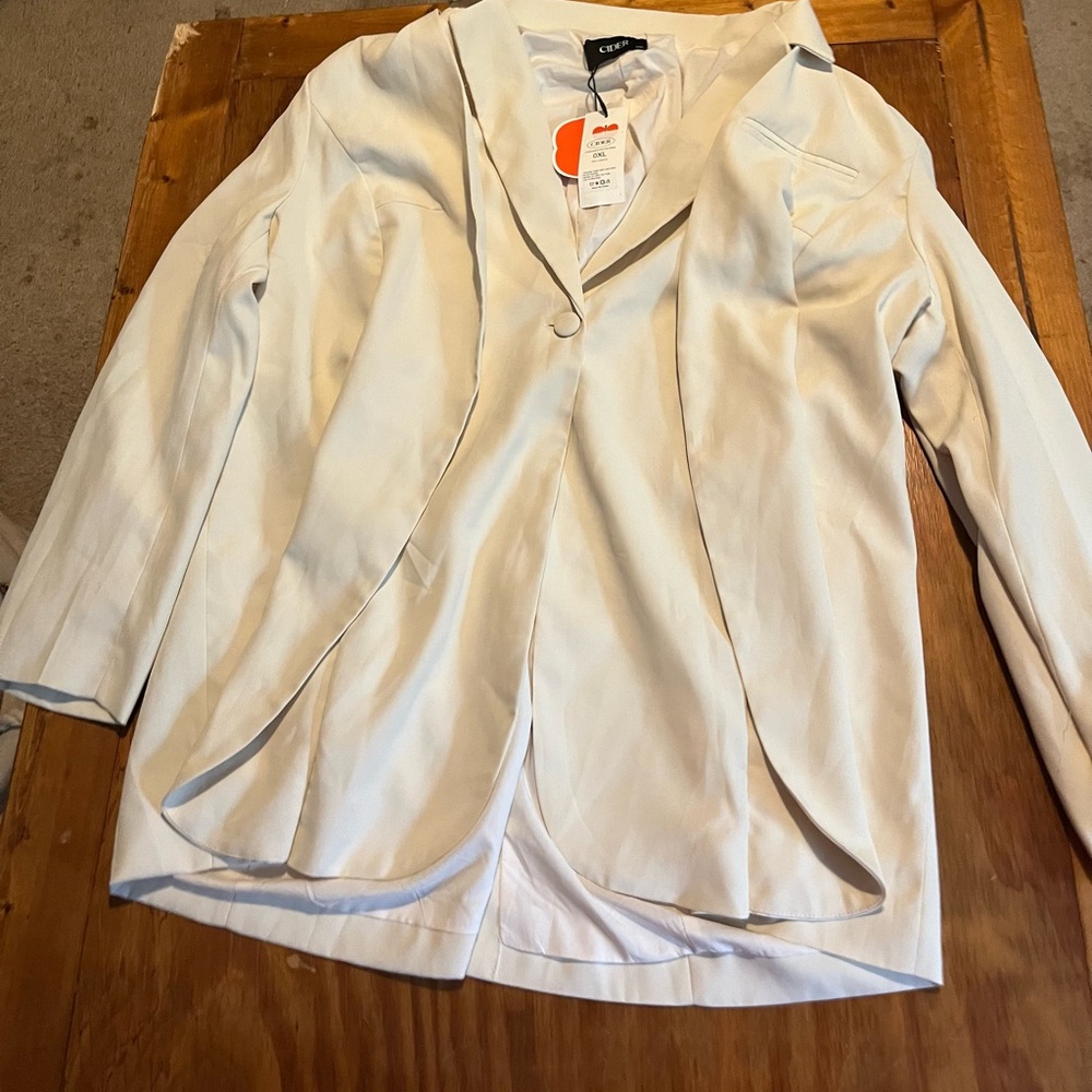 White Blazer